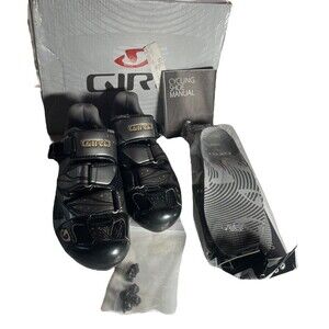 Giro Espada Cycling Road Bike Shoes Women's US 6.5 Black New 2015